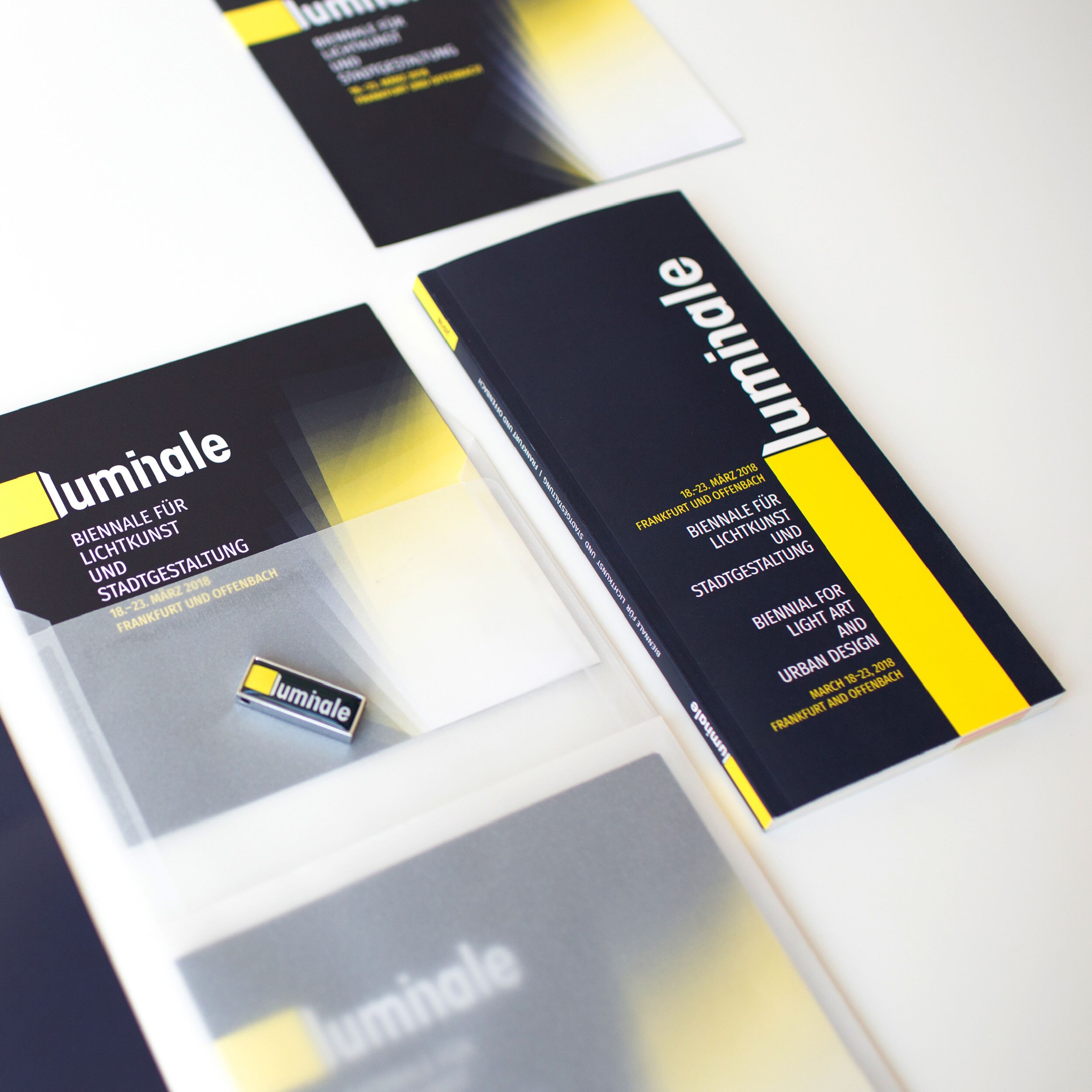 LUMINALE 2018 - Logo \ Broschüre \ Flyer \ Plakat \ Website